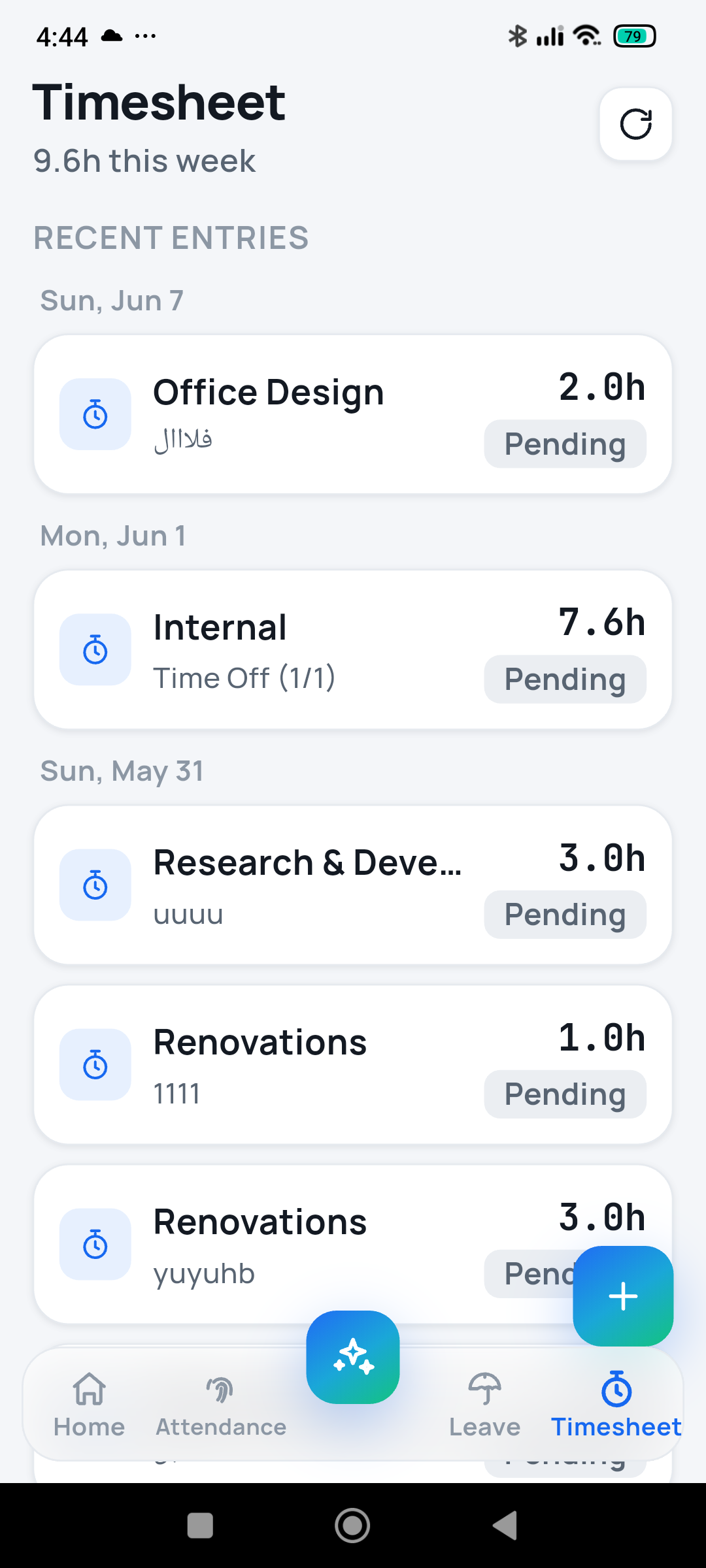 Timesheet