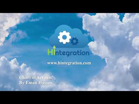 Creating Chart Of Accounts