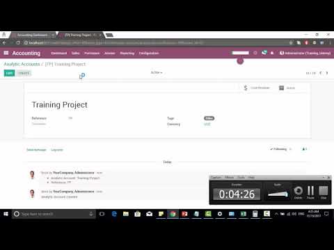 Analytical Account & Analytical Tags