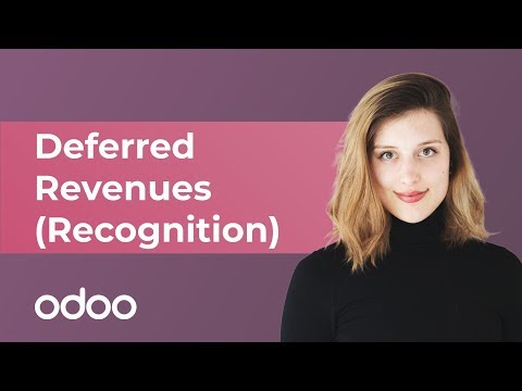 Deferred Revenues (Recognition) | Odoo Accounting
