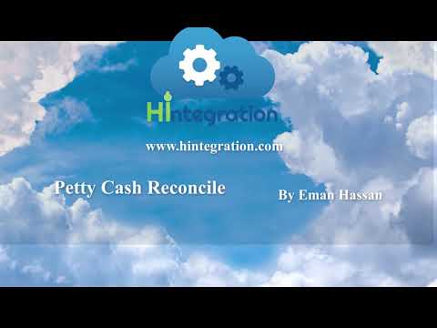 Petty Cash Reconcile